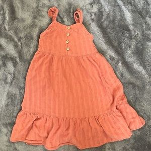 Orange sundress 2T